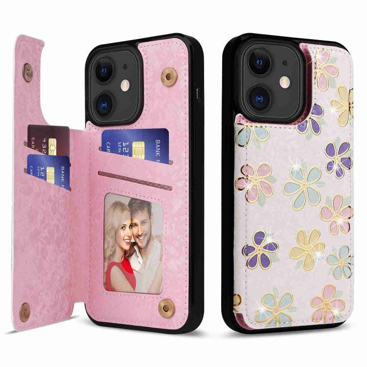 Printed Double Buckle RFID Anti-theft Phone Case, For iPhone 11, For iPhone 11 Pro, For iPhone XS...