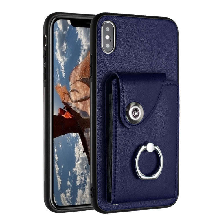 Organ Card Bag Ring Holder Phone Case, For iPhone 12 Pro, For iPhone 12 mini, For iPhone 11 Pro M...