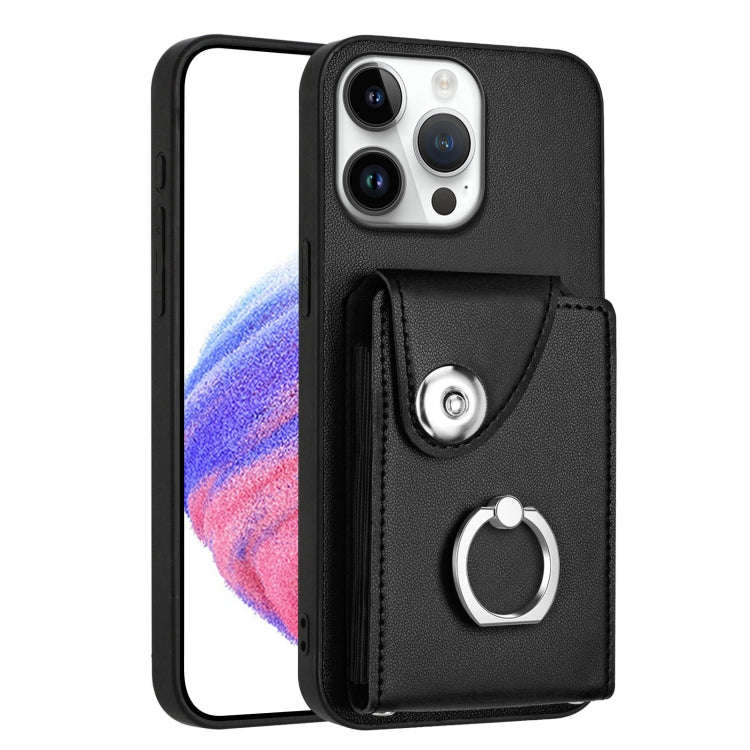 Organ Card Bag Ring Holder Phone Case, For iPhone 18 Pro / 17 Pro, For iPhone 18 Pro Max / 17 Pro...