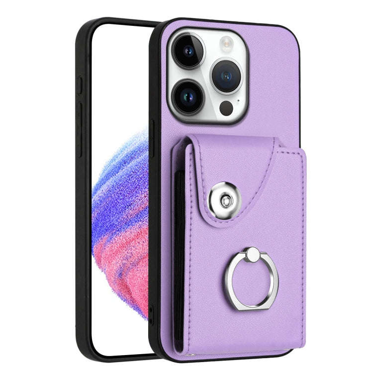Organ Card Bag Ring Holder Phone Case, For iPhone 18 Pro / 17 Pro, For iPhone 18 Pro Max / 17 Pro...