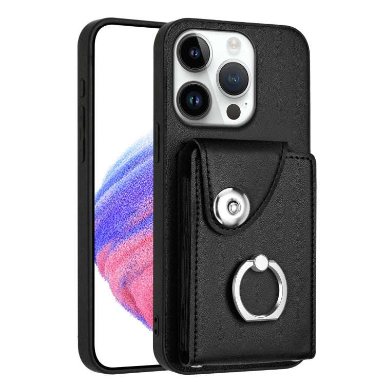 Organ Card Bag Ring Holder Phone Case, For iPhone 18 Pro / 17 Pro, For iPhone 18 Pro Max / 17 Pro...