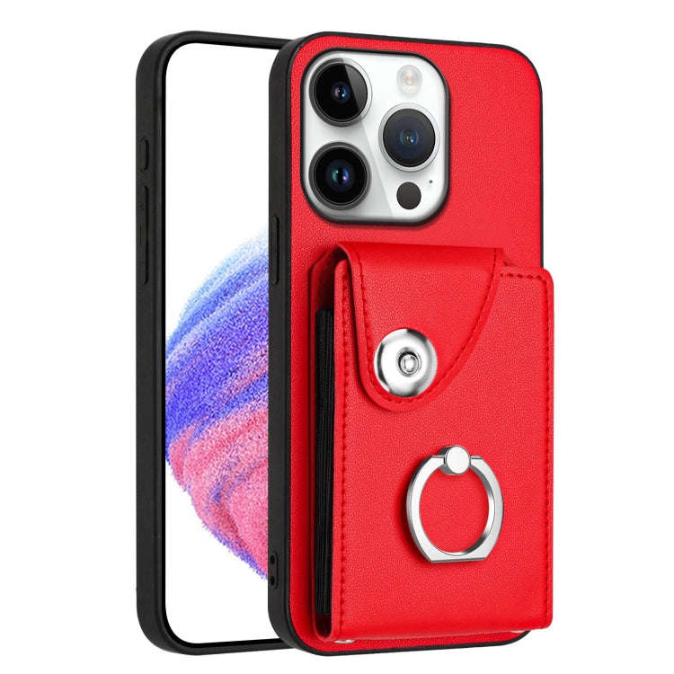 Organ Card Bag Ring Holder Phone Case, For iPhone 18 Pro / 17 Pro, For iPhone 18 Pro Max / 17 Pro...