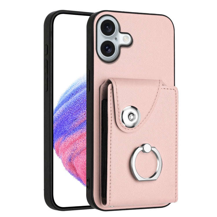 Organ Card Bag Ring Holder Phone Case, For iPhone 18 Pro / 17 Pro, For iPhone 18 Pro Max / 17 Pro...