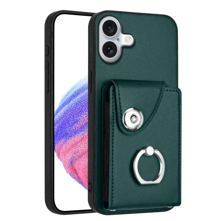 Organ Card Bag Ring Holder Phone Case, For iPhone 18 Pro / 17 Pro, For iPhone 18 Pro Max / 17 Pro...
