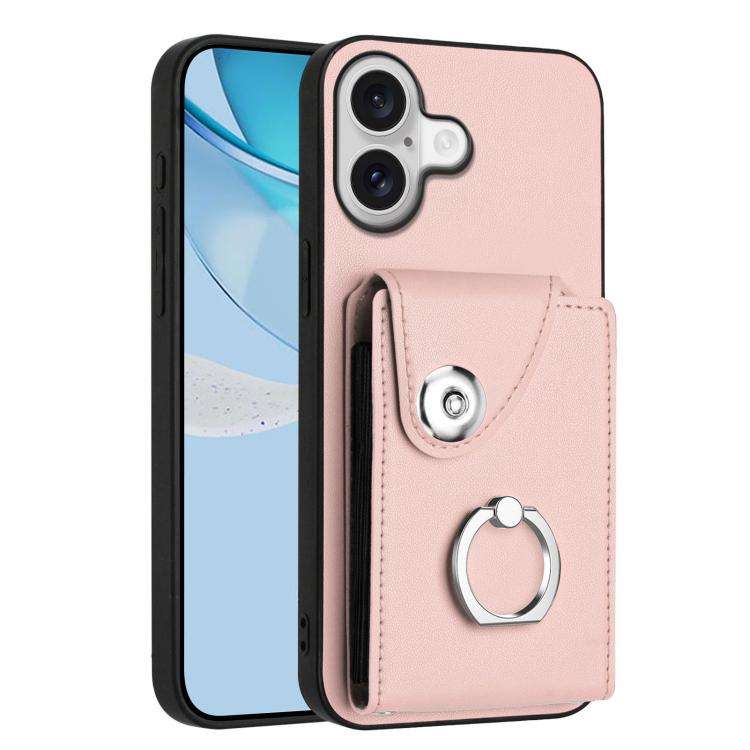 Organ Card Bag Ring Holder Phone Case, For iPhone 18 Pro / 17 Pro, For iPhone 18 Pro Max / 17 Pro...