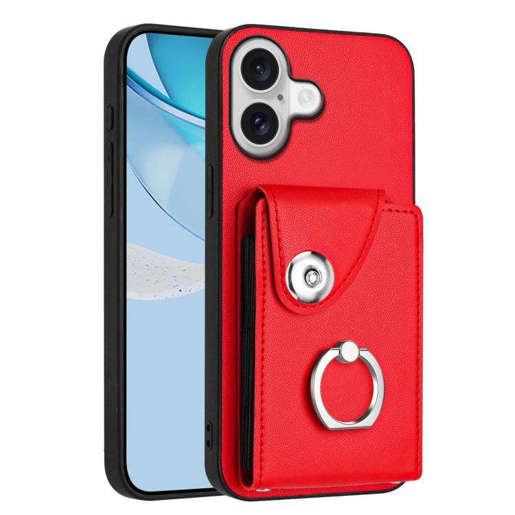 Organ Card Bag Ring Holder Phone Case, For iPhone 18 Pro / 17 Pro, For iPhone 18 Pro Max / 17 Pro...
