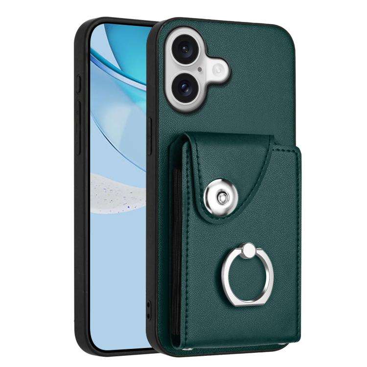 Organ Card Bag Ring Holder Phone Case, For iPhone 18 Pro / 17 Pro, For iPhone 18 Pro Max / 17 Pro...