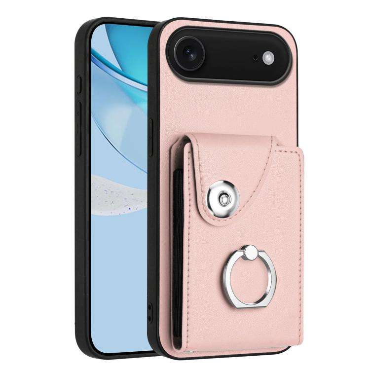Organ Card Bag Ring Holder Phone Case, For iPhone 18 Pro / 17 Pro, For iPhone 18 Pro Max / 17 Pro...