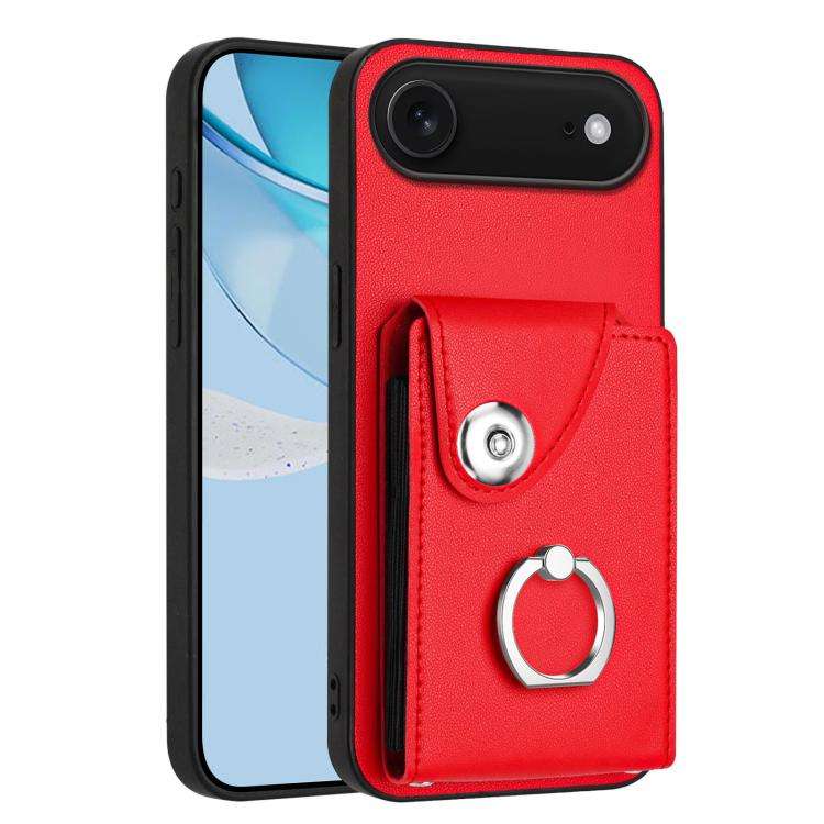 Organ Card Bag Ring Holder Phone Case, For iPhone 18 Pro / 17 Pro, For iPhone 18 Pro Max / 17 Pro...