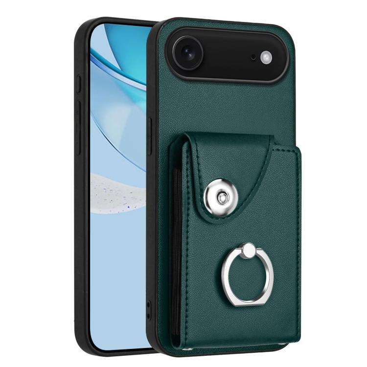Organ Card Bag Ring Holder Phone Case, For iPhone 18 Pro / 17 Pro, For iPhone 18 Pro Max / 17 Pro...