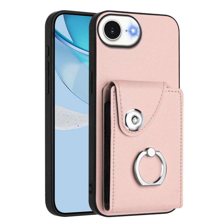 Organ Card Bag Ring Holder Phone Case, For iPhone 18 Pro / 17 Pro, For iPhone 18 Pro Max / 17 Pro...