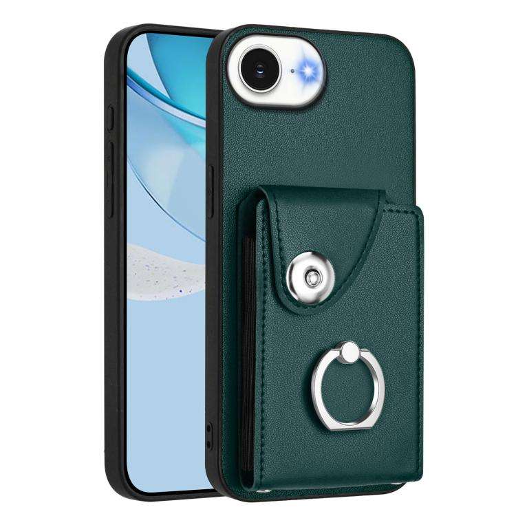 Organ Card Bag Ring Holder Phone Case, For iPhone 18 Pro / 17 Pro, For iPhone 18 Pro Max / 17 Pro...