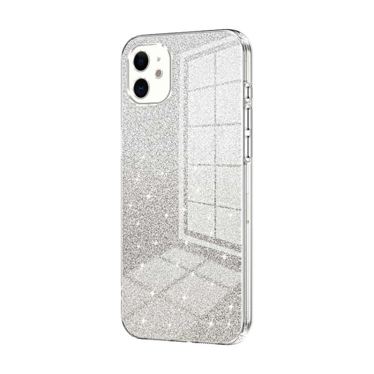 Gradient Glitter Powder Electroplated Phone Case, For iPhone 11 Pro Max, For iPhone 11, For iPhon...