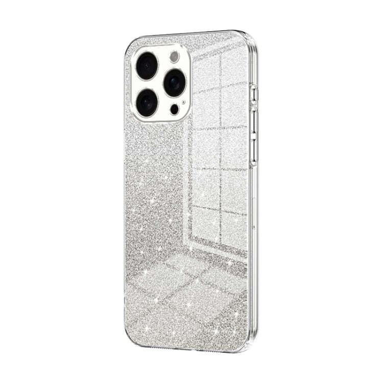 Gradient Glitter Powder Electroplated Phone Case, For iPhone 17e / 16e, For iPhone 17 Pro Max, Fo...