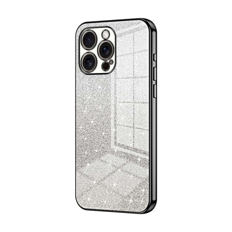 Gradient Glitter Powder Electroplated Phone Case, For iPhone 17e / 16e, For iPhone 17 Pro Max, Fo...