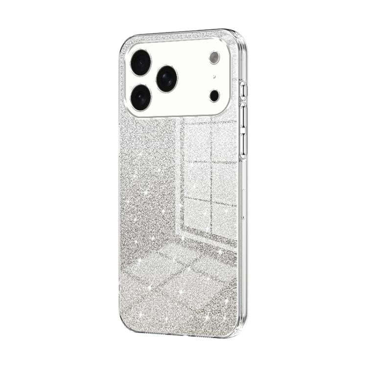 Gradient Glitter Powder Electroplated Phone Case, For iPhone 17e / 16e, For iPhone 17 Pro Max, Fo...