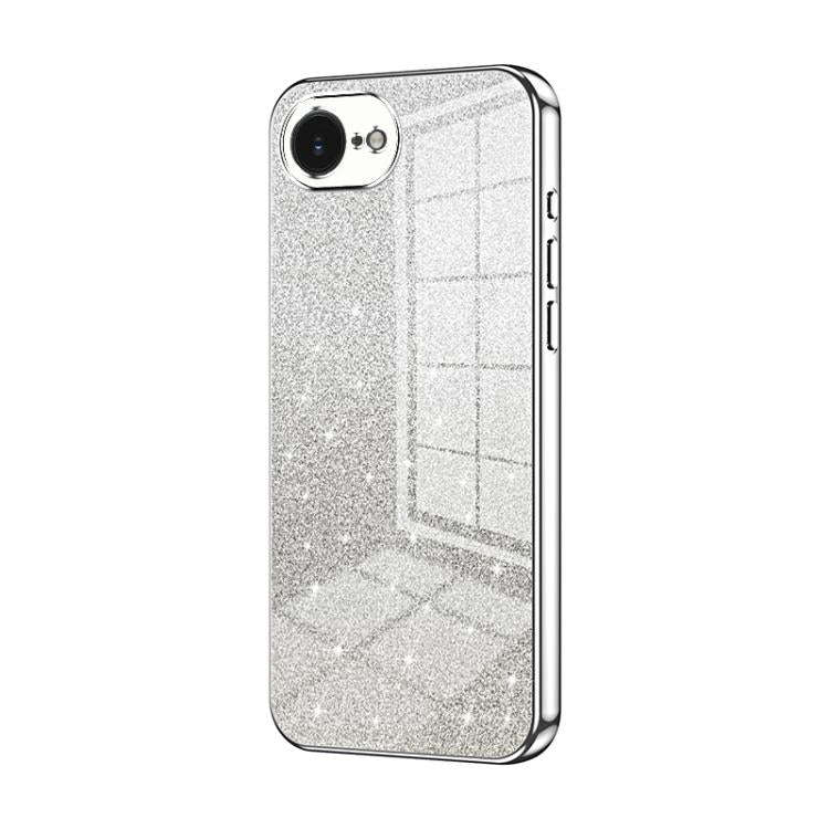 Gradient Glitter Powder Electroplated Phone Case, For iPhone 17e / 16e, For iPhone 17 Pro Max, Fo...