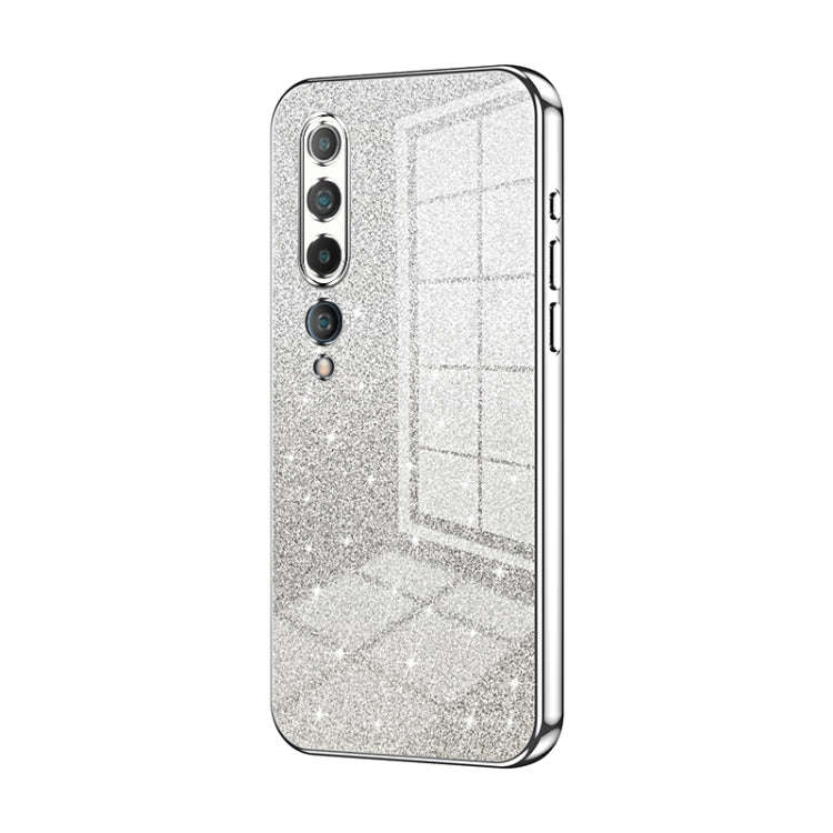 Gradient Glitter Powder Electroplated Phone Case, For Xiaomi Mi 10 Ultra, For Xiaomi Mi 10 Pro 5G...
