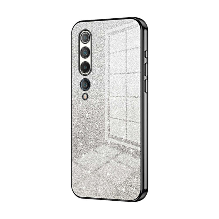 Gradient Glitter Powder Electroplated Phone Case, For Xiaomi Mi 10 Ultra, For Xiaomi Mi 10 Pro 5G...