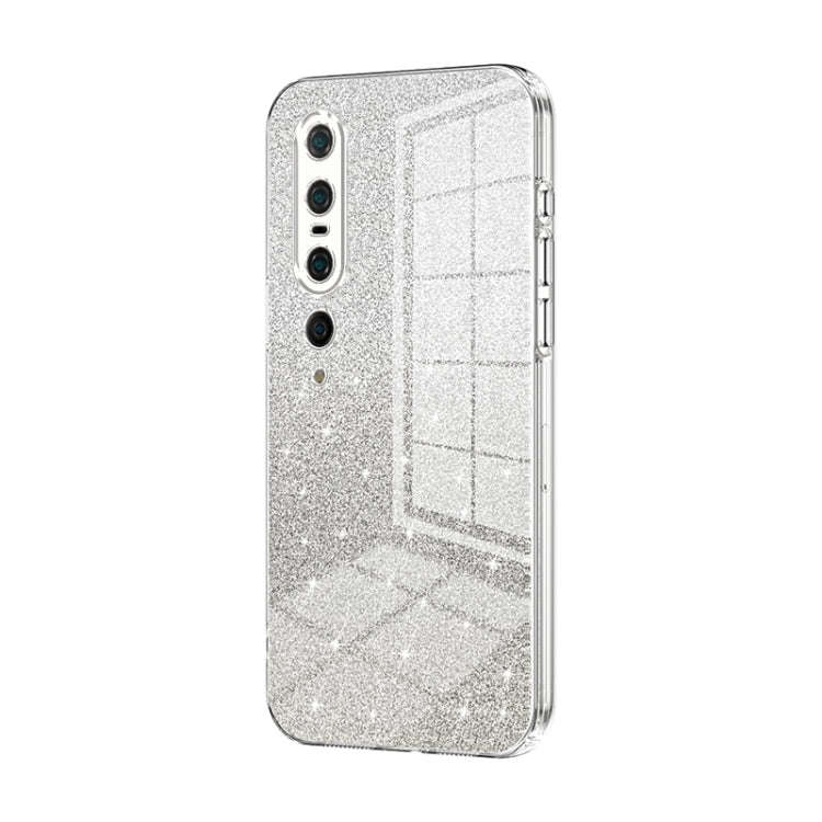Gradient Glitter Powder Electroplated Phone Case, For Xiaomi Mi 10 Ultra, For Xiaomi Mi 10 Pro 5G...