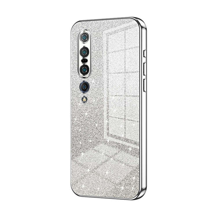 Gradient Glitter Powder Electroplated Phone Case, For Xiaomi Mi 10 Ultra, For Xiaomi Mi 10 Pro 5G...