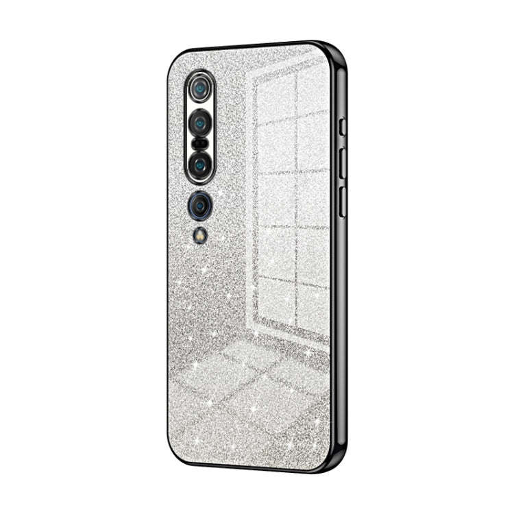 Gradient Glitter Powder Electroplated Phone Case, For Xiaomi Mi 10 Ultra, For Xiaomi Mi 10 Pro 5G...