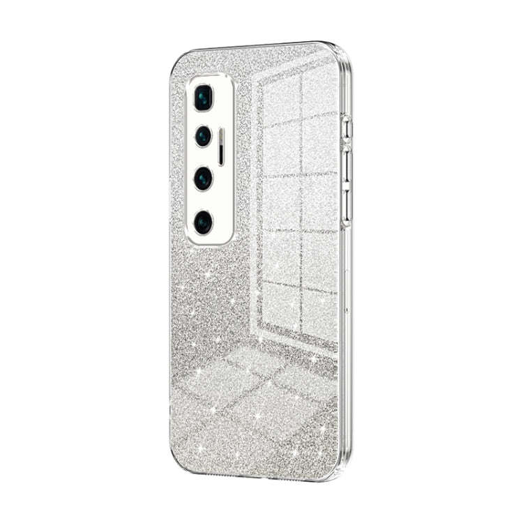 Gradient Glitter Powder Electroplated Phone Case, For Xiaomi Mi 10 Ultra, For Xiaomi Mi 10 Pro 5G...