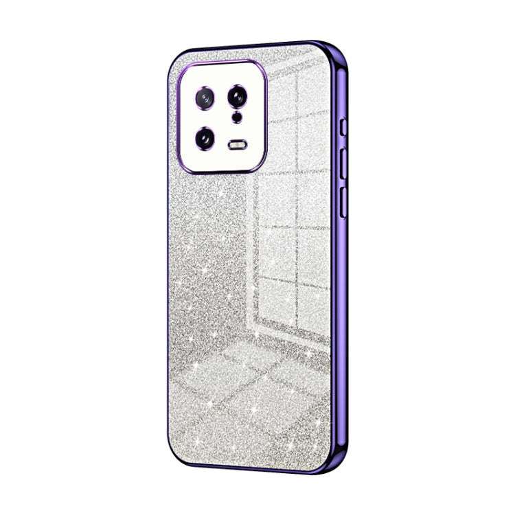 Gradient Glitter Powder Electroplated Phone Case, For Xiaomi Civi 2 / 13 Lite, For Xiaomi 13 Pro,...