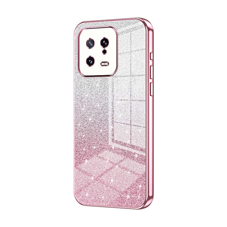 Gradient Glitter Powder Electroplated Phone Case, For Xiaomi Civi 2 / 13 Lite, For Xiaomi 13 Pro,...
