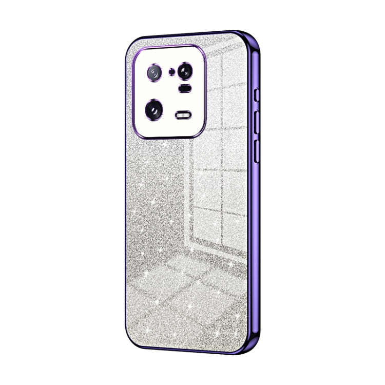 Gradient Glitter Powder Electroplated Phone Case, For Xiaomi Civi 2 / 13 Lite, For Xiaomi 13 Pro,...