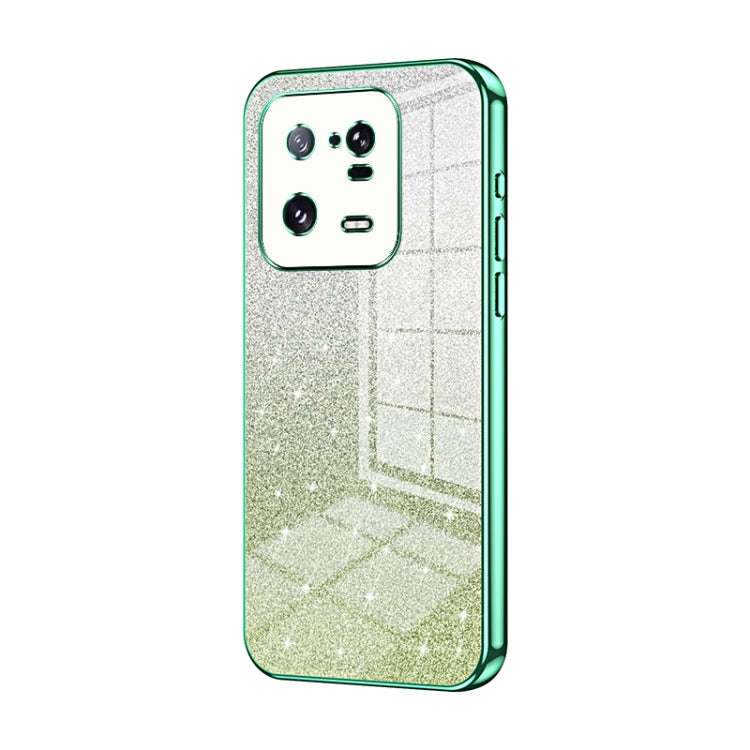 Gradient Glitter Powder Electroplated Phone Case, For Xiaomi Civi 2 / 13 Lite, For Xiaomi 13 Pro,...