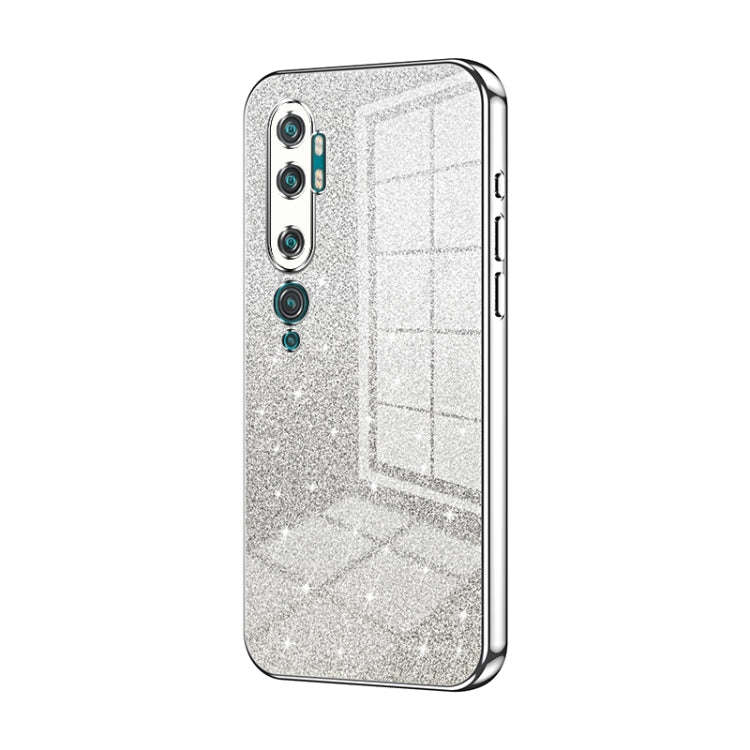 Gradient Glitter Powder Electroplated Phone Case, For Xiaomi Mi 10 Ultra, For Xiaomi Mi 10 Pro 5G...