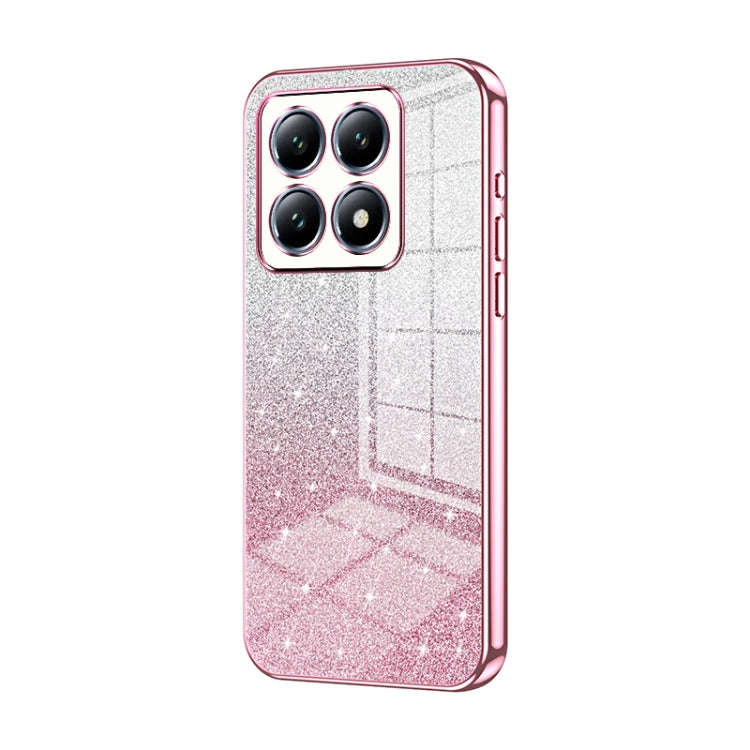 Gradient Glitter Powder Electroplated Phone Case, For Xiaomi Civi 5 Pro, For Xiaomi 15 Ultra, For...