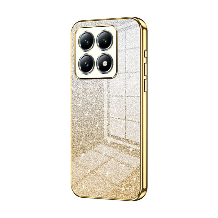 Gradient Glitter Powder Electroplated Phone Case, For Xiaomi Civi 5 Pro, For Xiaomi 15 Ultra, For...