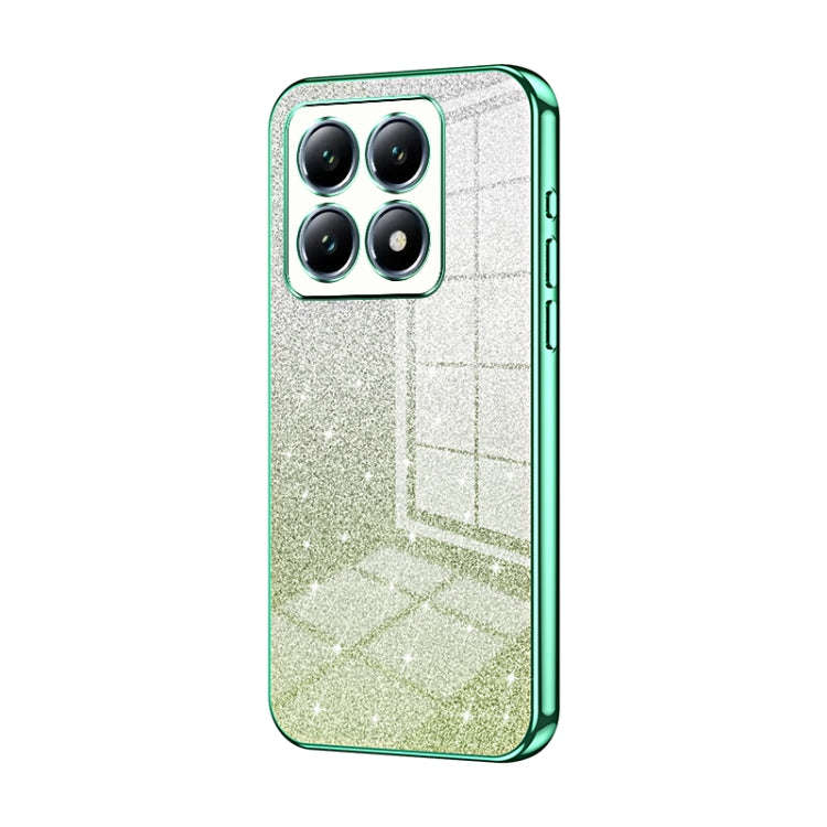Gradient Glitter Powder Electroplated Phone Case, For Xiaomi Civi 5 Pro, For Xiaomi 15 Ultra, For...