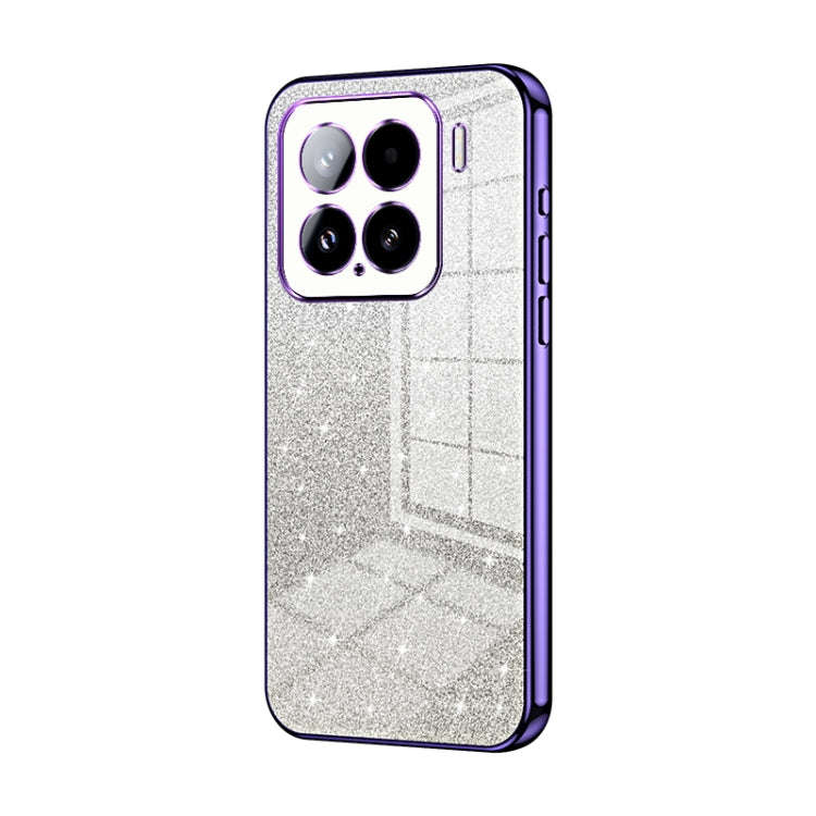 Gradient Glitter Powder Electroplated Phone Case, For Xiaomi Civi 5 Pro, For Xiaomi 15 Ultra, For...