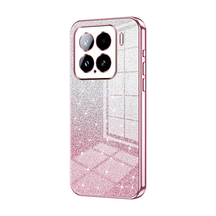 Gradient Glitter Powder Electroplated Phone Case, For Xiaomi Civi 5 Pro, For Xiaomi 15 Ultra, For...