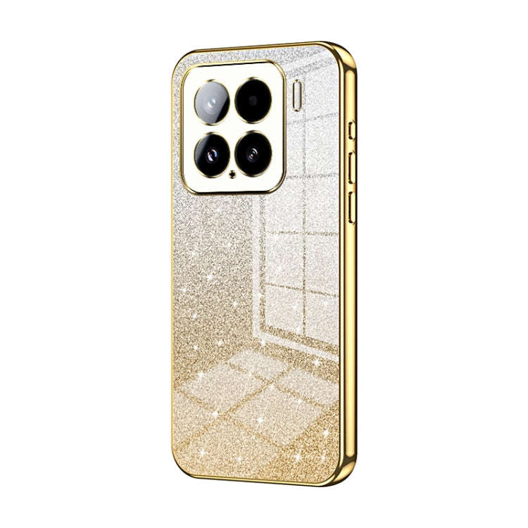 Gradient Glitter Powder Electroplated Phone Case, For Xiaomi Civi 5 Pro, For Xiaomi 15 Ultra, For...