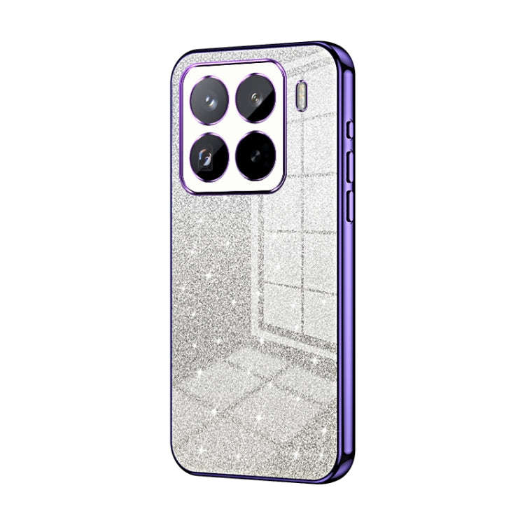 Gradient Glitter Powder Electroplated Phone Case, For Xiaomi Civi 5 Pro, For Xiaomi 15 Ultra, For...