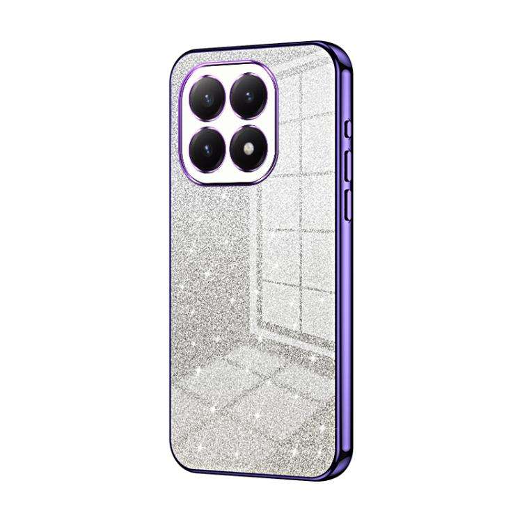 Gradient Glitter Powder Electroplated Phone Case, For Xiaomi 17 Ultra, For Xiaomi 17 Pro Max, For...