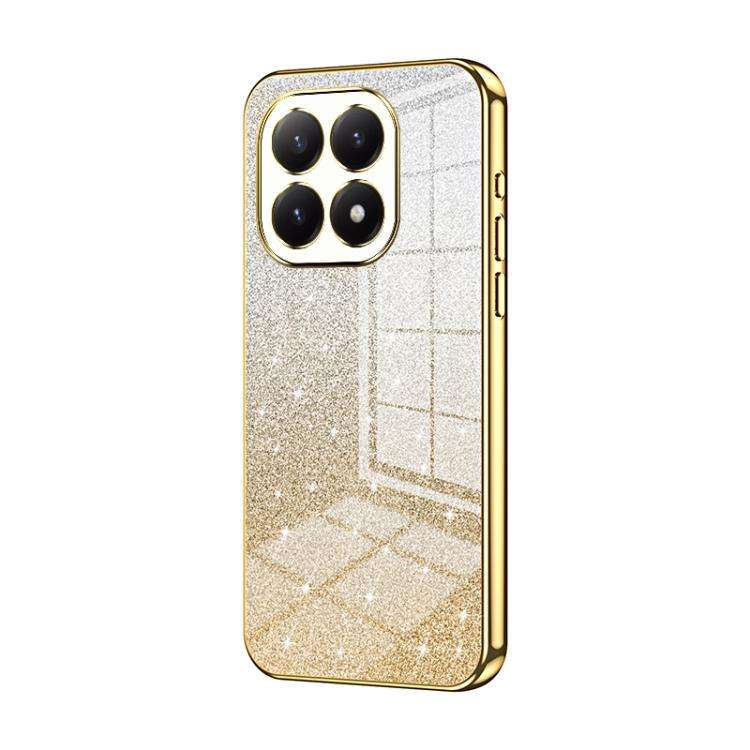 Gradient Glitter Powder Electroplated Phone Case, For Xiaomi 17 Ultra, For Xiaomi 17 Pro Max, For...