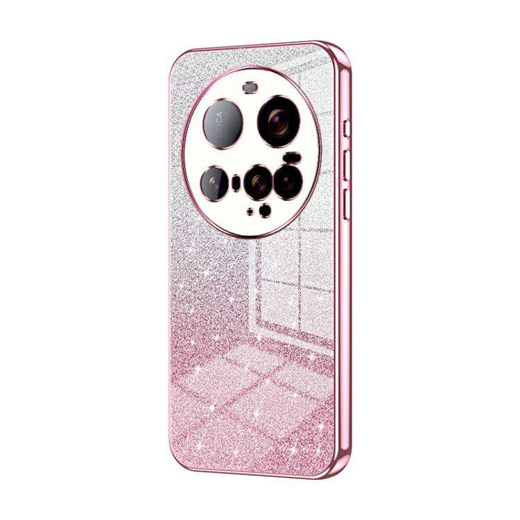 Gradient Glitter Powder Electroplated Phone Case, For Xiaomi Civi 5 Pro, For Xiaomi 15 Ultra, For...