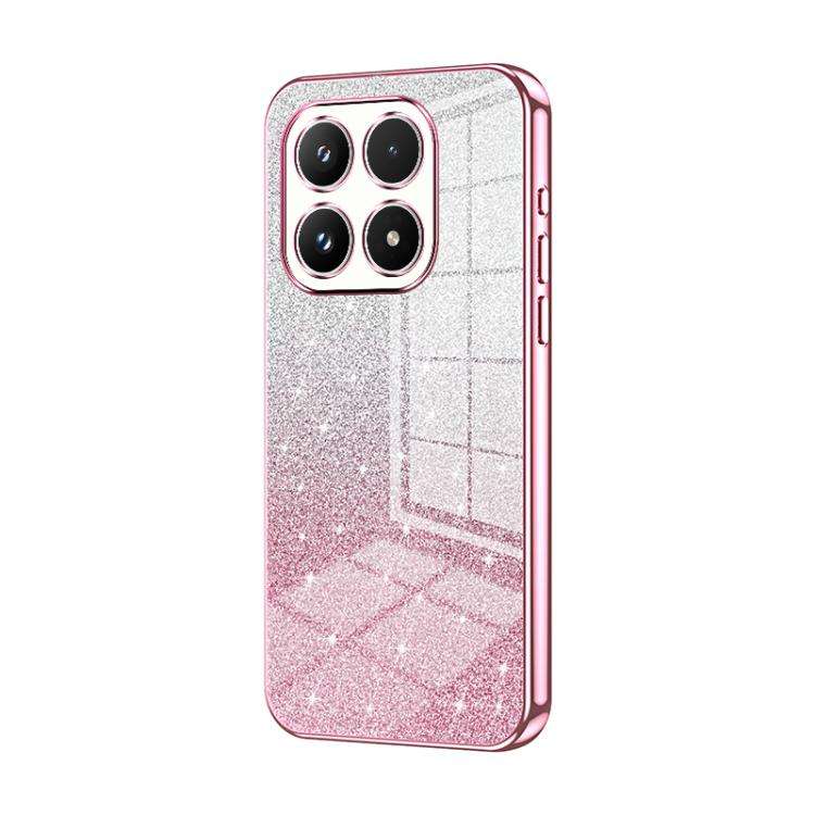 Gradient Glitter Powder Electroplated Phone Case, For Xiaomi 17 Ultra, For Xiaomi 17 Pro Max, For...