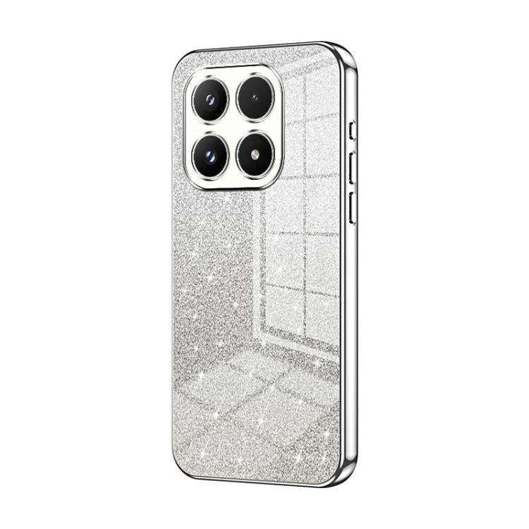 Gradient Glitter Powder Electroplated Phone Case, For Xiaomi 17 Ultra, For Xiaomi 17 Pro Max, For...