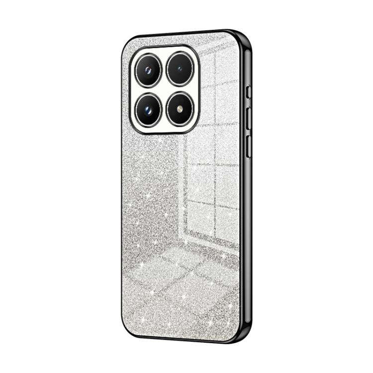 Gradient Glitter Powder Electroplated Phone Case, For Xiaomi 17 Ultra, For Xiaomi 17 Pro Max, For...