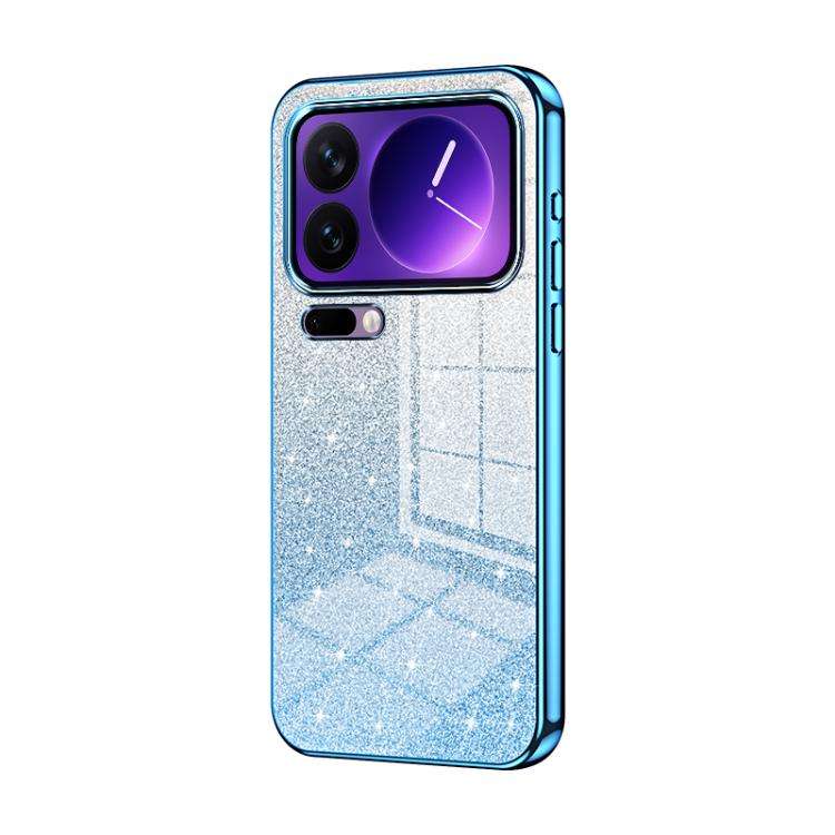 Gradient Glitter Powder Electroplated Phone Case, For Xiaomi 17 Ultra, For Xiaomi 17 Pro Max, For...