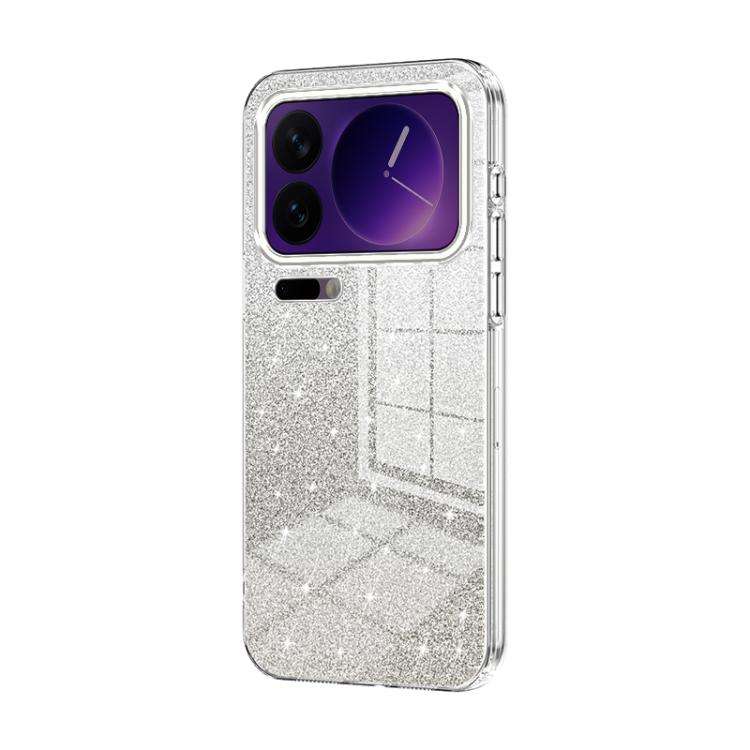 Gradient Glitter Powder Electroplated Phone Case, For Xiaomi 17 Ultra, For Xiaomi 17 Pro Max, For...