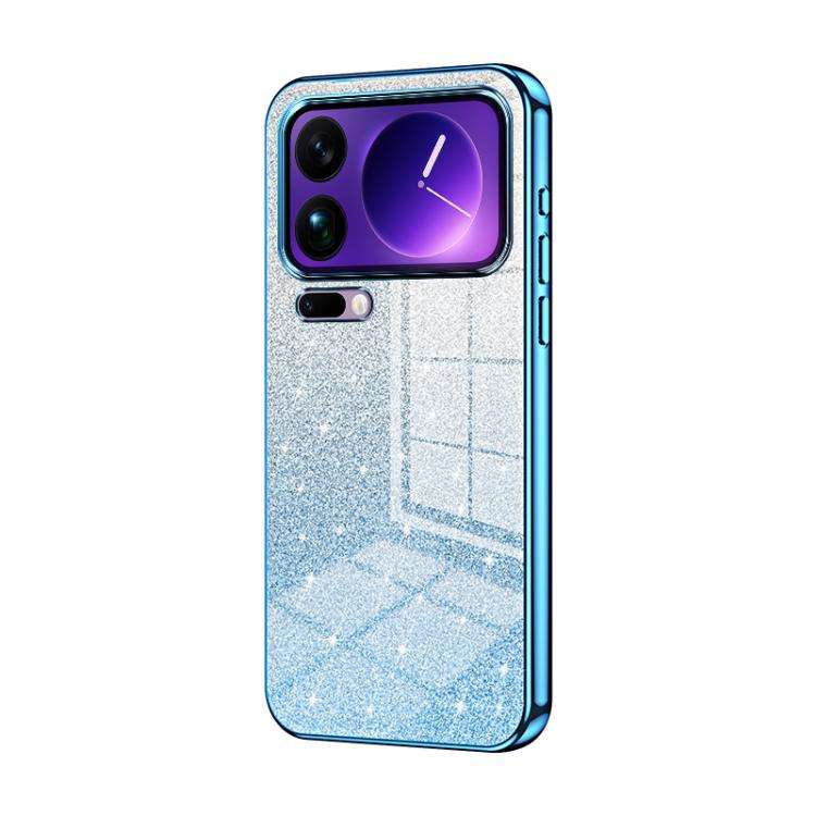 Gradient Glitter Powder Electroplated Phone Case, For Xiaomi 17 Ultra, For Xiaomi 17 Pro Max, For...