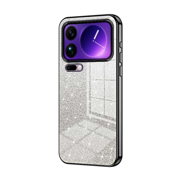 Gradient Glitter Powder Electroplated Phone Case, For Xiaomi 17 Ultra, For Xiaomi 17 Pro Max, For...