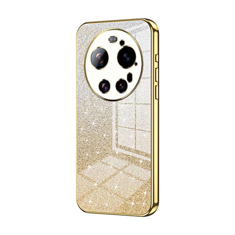 Gradient Glitter Powder Electroplated Phone Case, For Xiaomi 17 Ultra, For Xiaomi 17 Pro Max, For...
